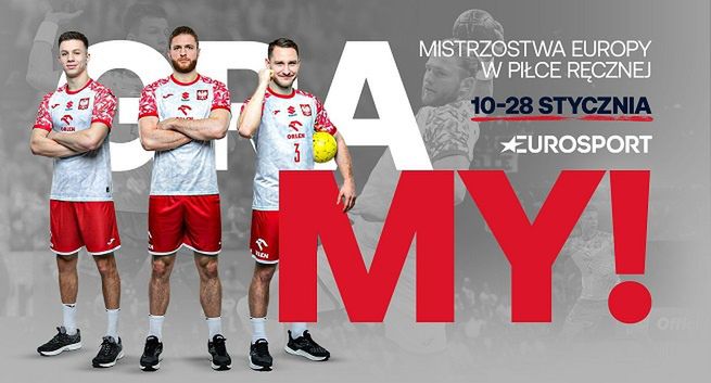 ME w piłce ręcznej mężczyzn na żywo w Eurosporcie, Metro i Playerze