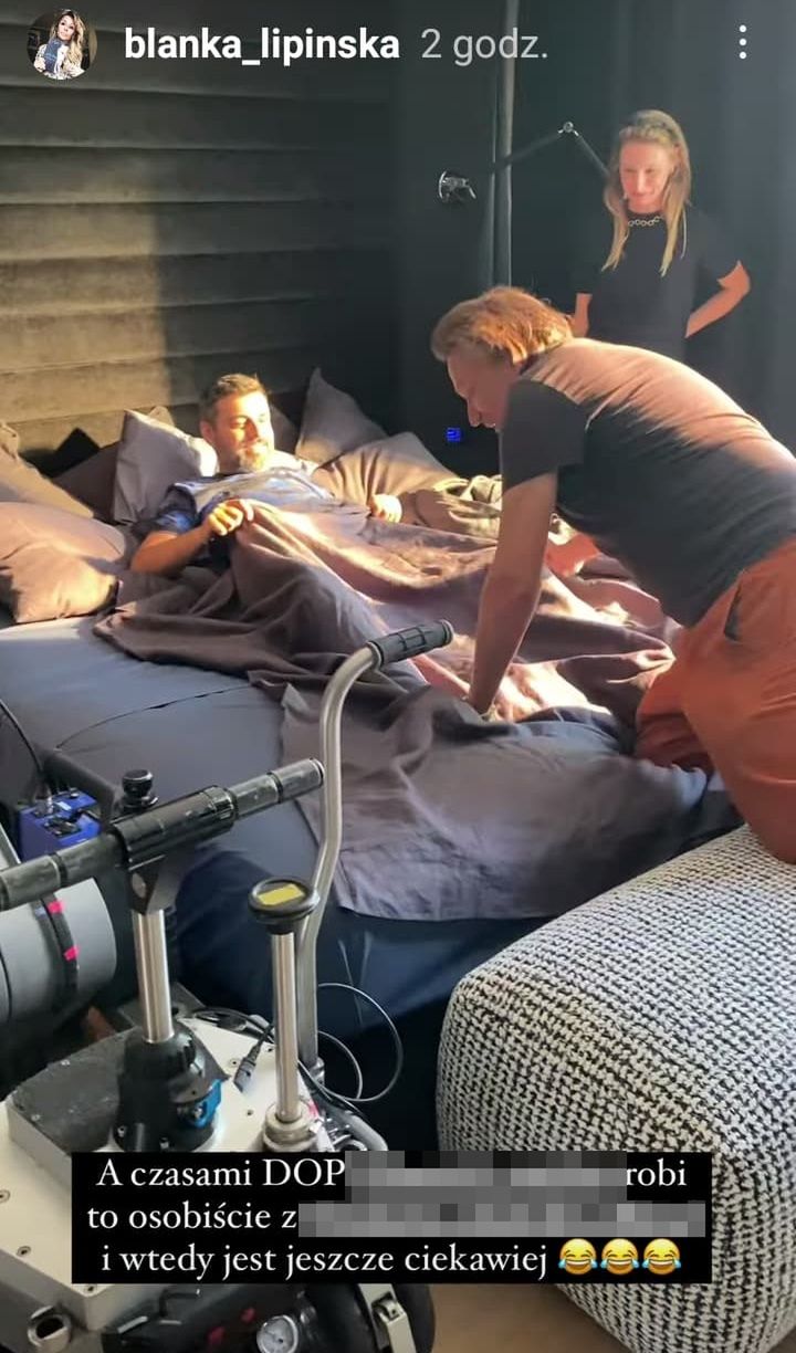 InstaStories Blanki Lipińskiej