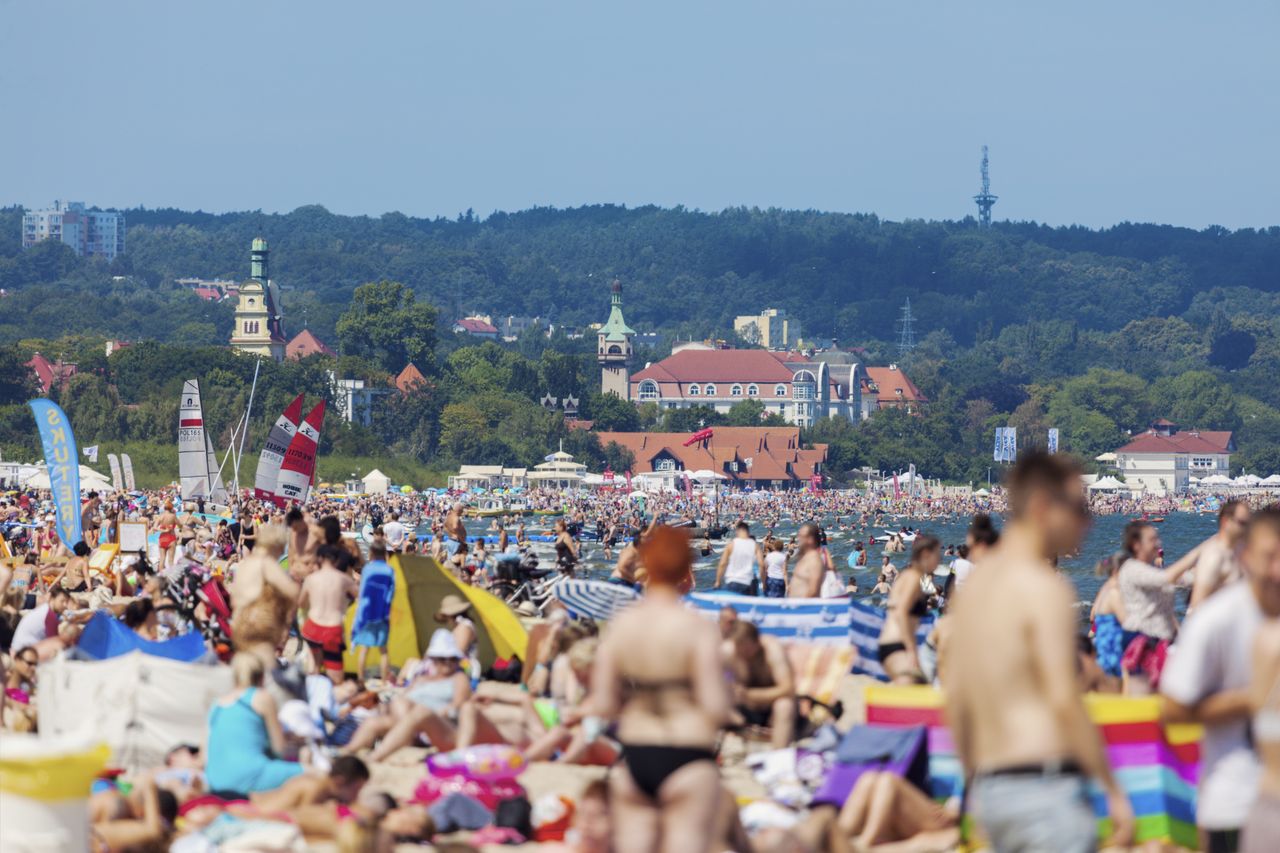 Szał nad morzem. "Wolnych miejsc noclegowych jest jak na lekarstwo"