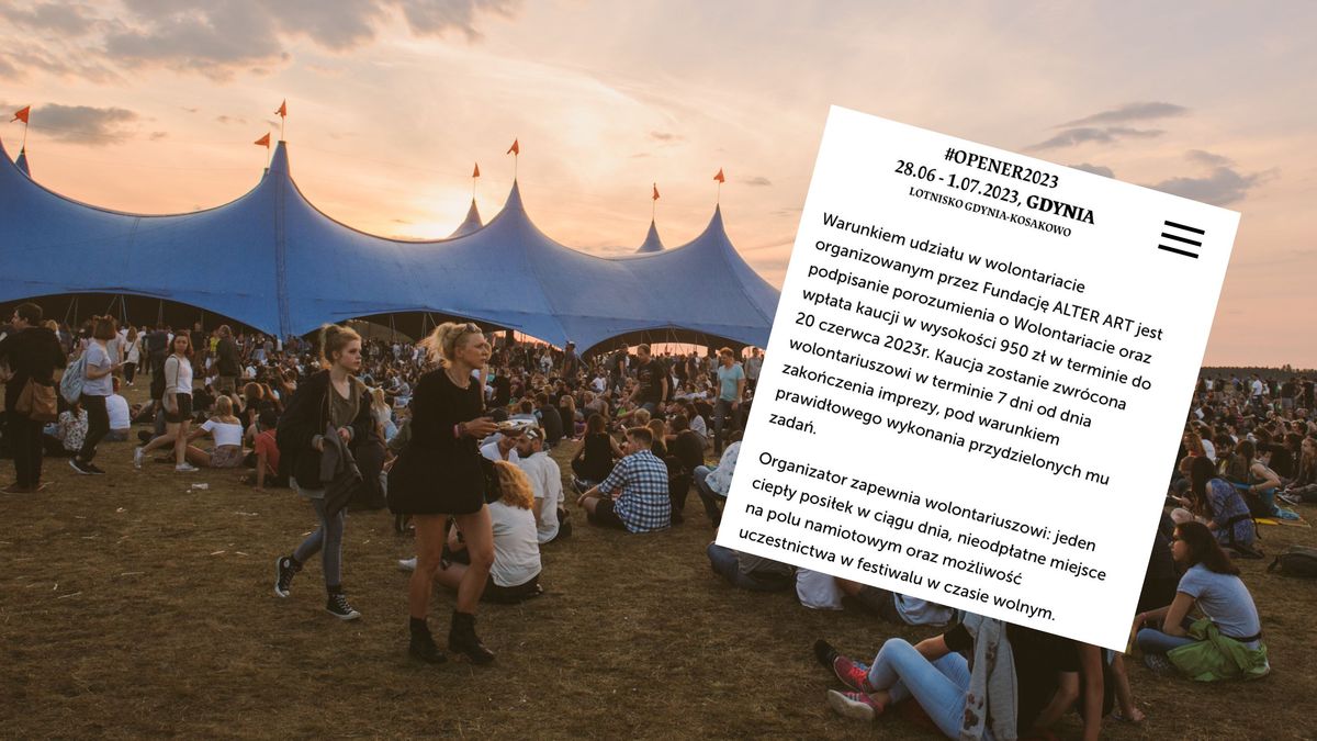 Open'er Festival poszukuje wolontariuszy