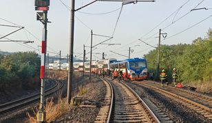 Zderzenie pociągów pasażerskich w Pradze