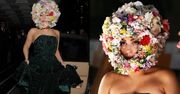 Gaga w... kasku z kwiatów (ZDJĘCIA)