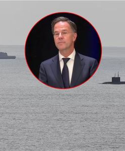 Rutte zakpił z rosyjskiego okrętu, Szwecja śledzi go na Bałtyku