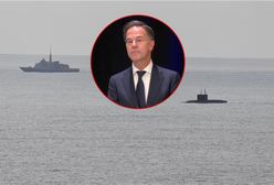 Rutte zakpił z rosyjskiego okrętu, Szwecja śledzi go na Bałtyku