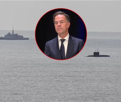 Rutte zakpił z rosyjskiego okrętu, Szwecja śledzi go na Bałtyku