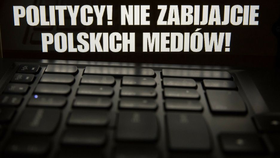 Protest mediów w związku z nowelizacją ustawy o prawach autorskich