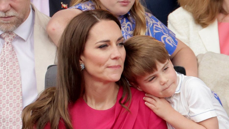 Kate z najmłodszym synem Louisem