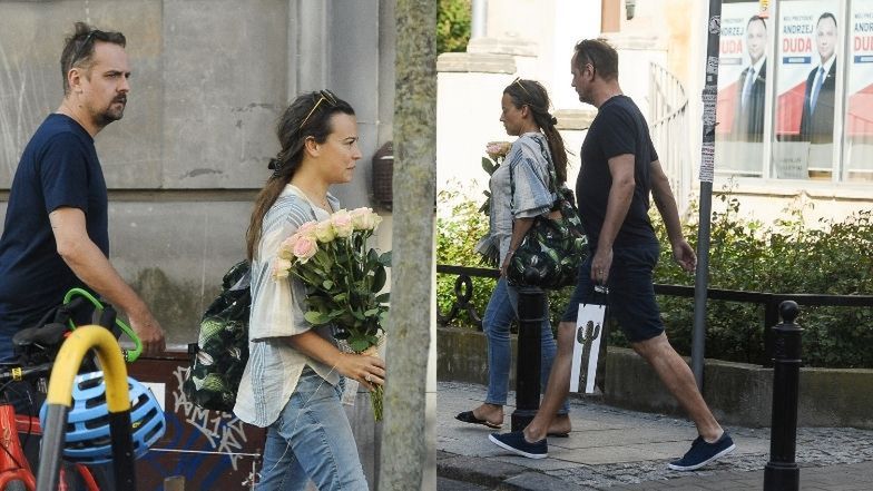 Anna Mucha i Jakub Wons przyłapani w restauracji