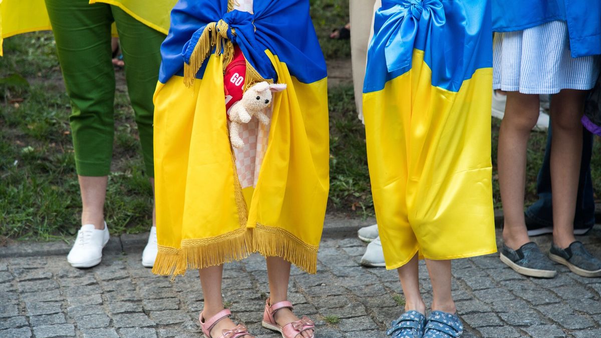 Ukraincy w Polsce ?wi?tuj? Dzie? Niepodleg?o?ci Ukrainy
24.08.2022 Gdansk Obchody Dzien Niepodleglosci Ukrainy Fot. Wojciech Strozyk/REPORTER
Wojciech Strozyk/REPORTER