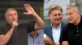 Frasyniuk na proteście pod Sądem Najwyższym: "My obywatele stajemy w obronie Konstytucji"