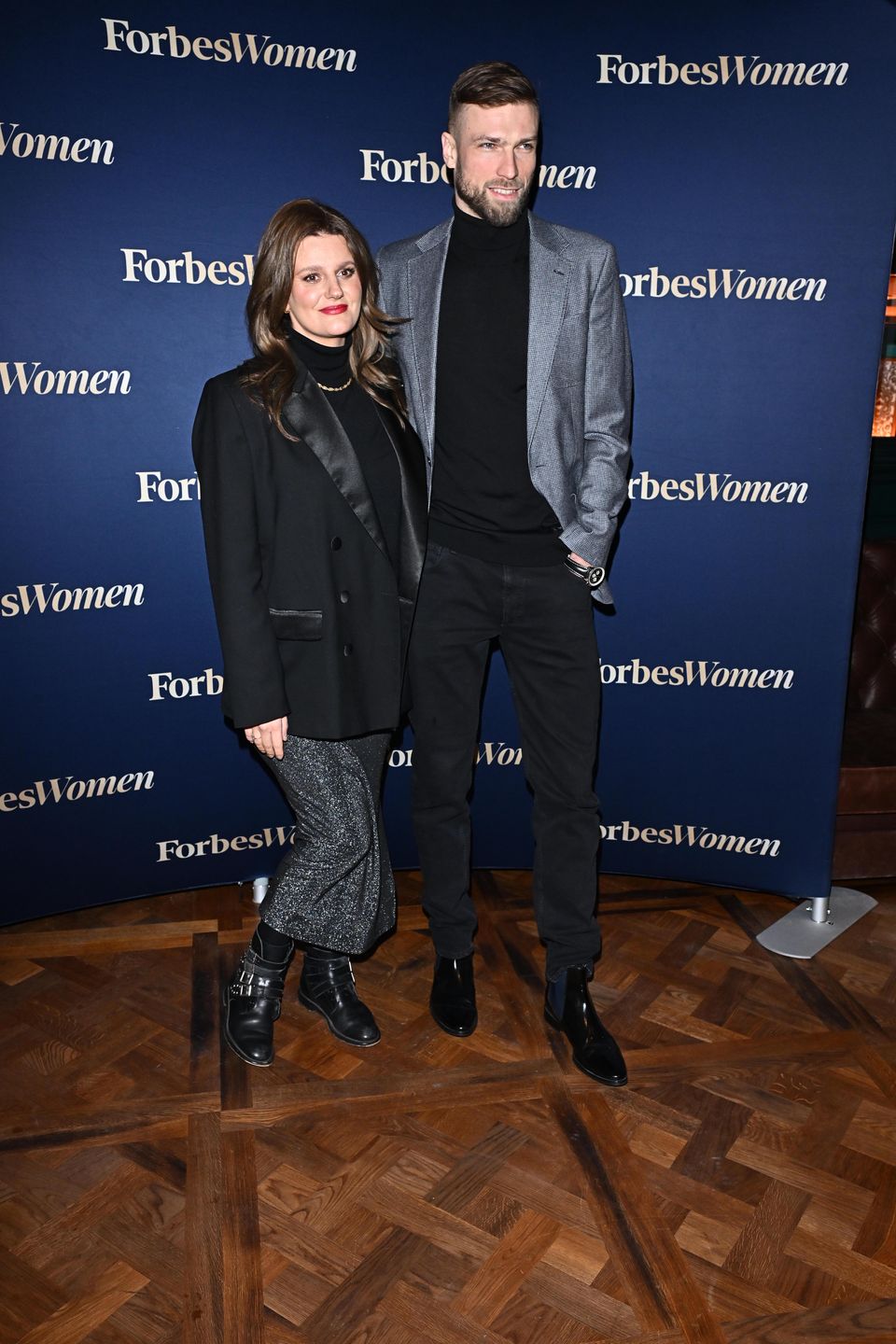Zofia Zborowska i Andrzej Wrona na evencie Forbesa
