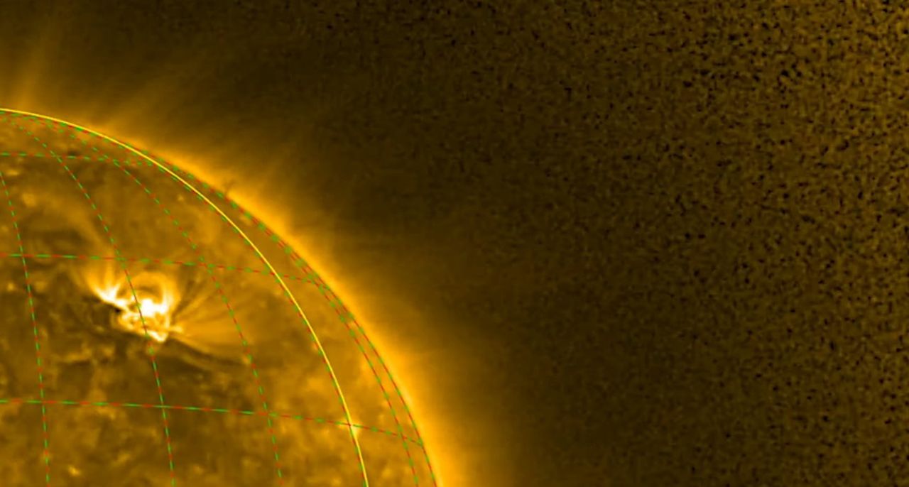 Słońce. Sonda Solar Orbiter zaobserwowała potężny wyrzut plazmy