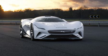 Jaguar Vision Gran Turismo SV robi wirtualną setkę w 1,8 sekundy. Zadebiutuje na PlayStation