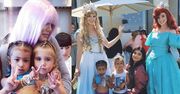 Córka Kim przebrana za syrenkę na przyjęciu urodzinowym (ZDJĘCIA)
