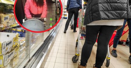 Myślała, że nikt nie zauważy. Wszystko nagrał sklepowy monitoring