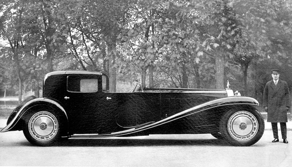 Prywatny egzemplarz modelu Typ 41 należący do Bugattiego