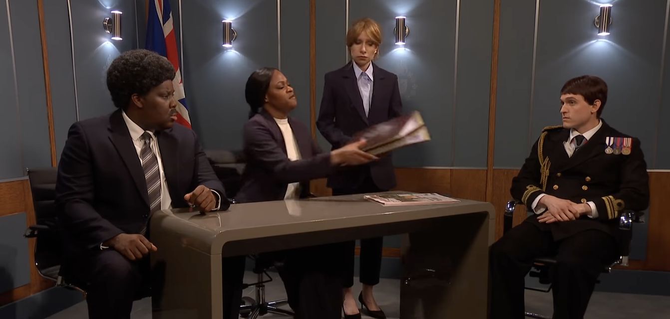 Kadr z "Saturday Night Live UK"