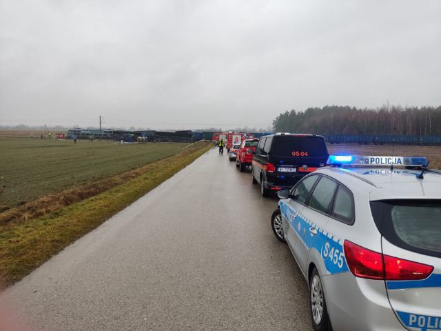Wypadek w Gołuchowie