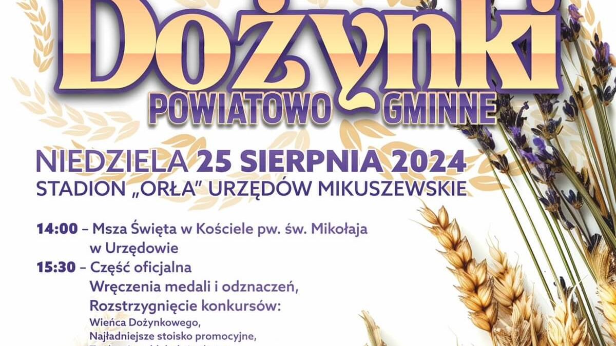 Dożynki powiatu kraśnickiego w Urzędowie 2024