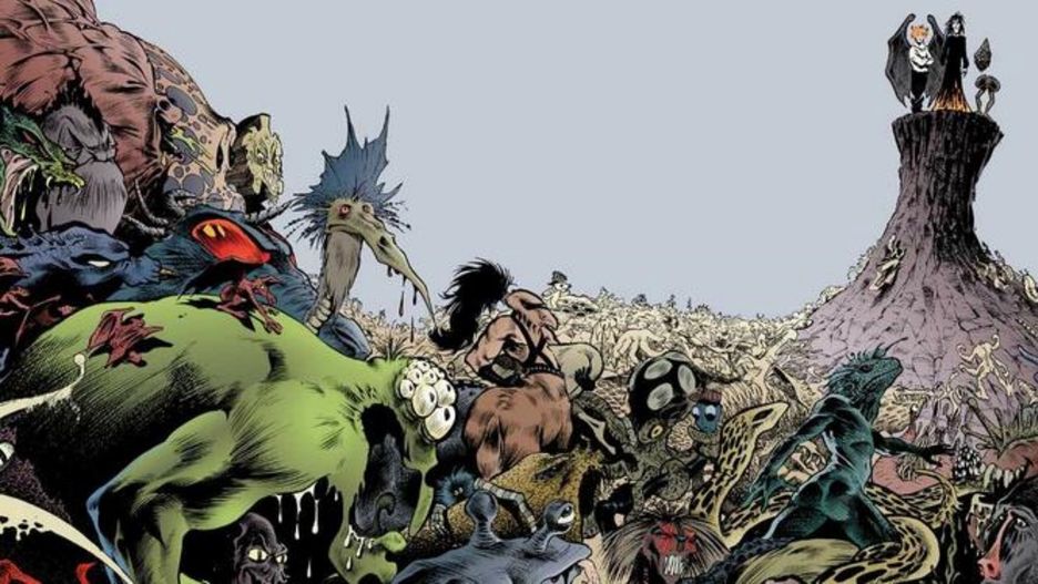 Preludia i nokturny, scen. Neil Gaiman, rys. Mike Dringenberg, Malcolm Jones III i Sam Kieth 