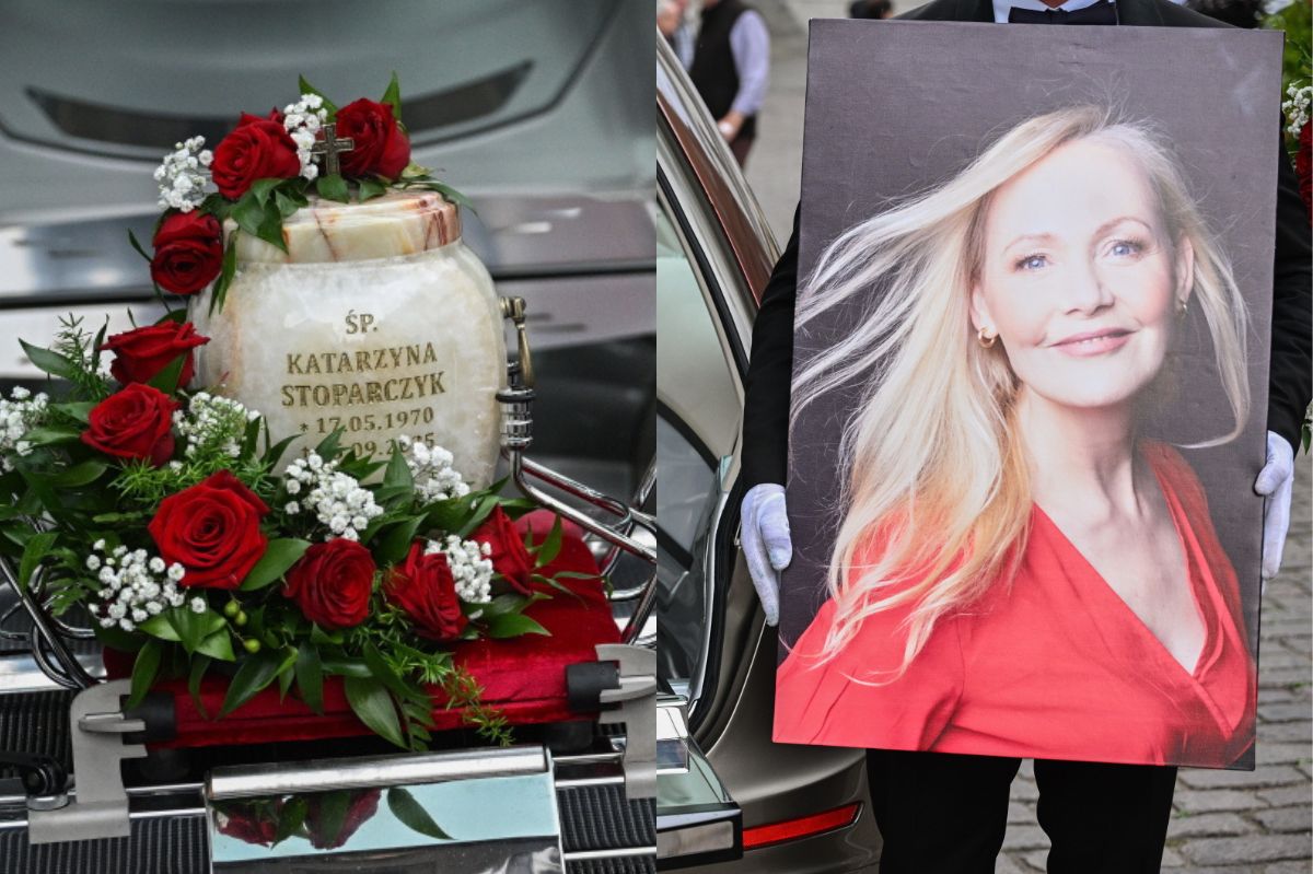 Pogrzeb Katarzyny Stoparczyk. Poruszające słowa Michała Bajora