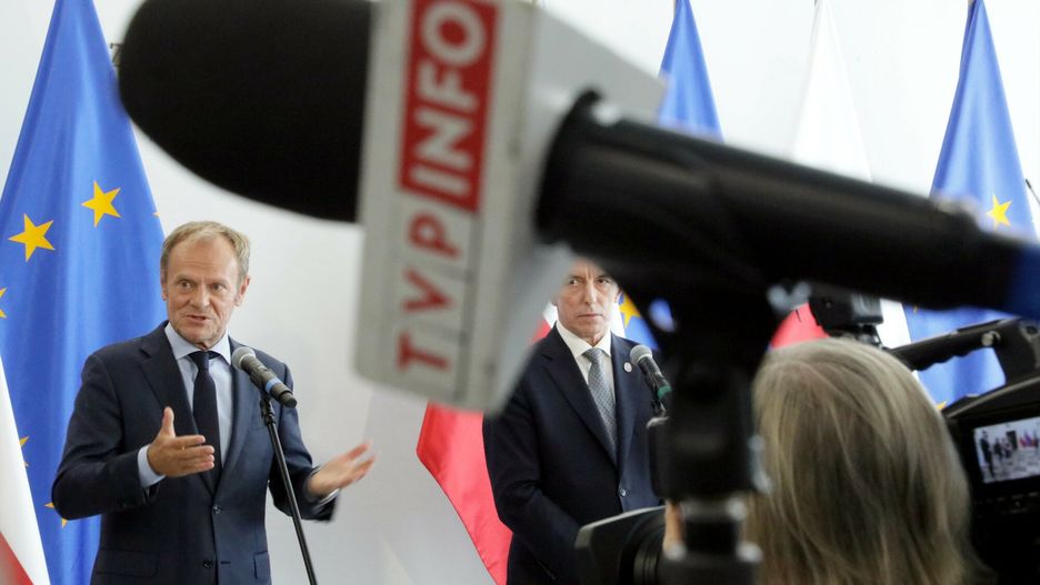 Donald Tusk chce likwidacji TVP Info