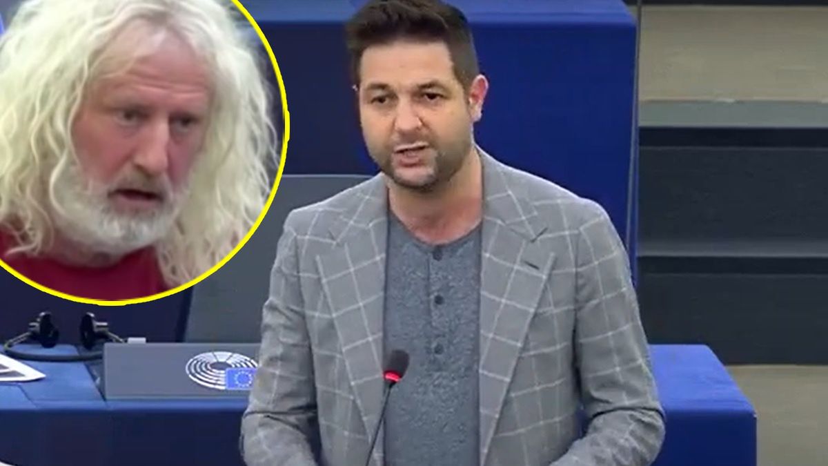 Strój Patryka Jakiego w Parlamencie Europejskim wywołał lawinę komentarzy, ale Mick Wallace miał na sobie 
