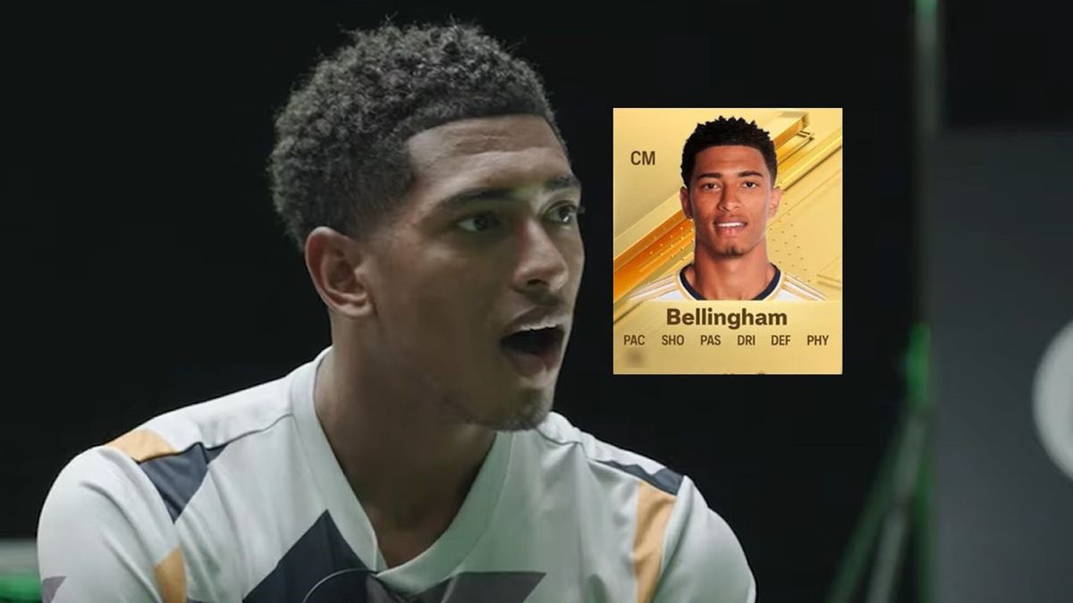 Jude Bellingham był zaskoczony oceną w grze EA Sports FC 24