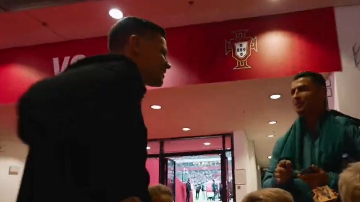 Spotkanie Wojciecha Szczęsnego z Cristiano Ronaldo