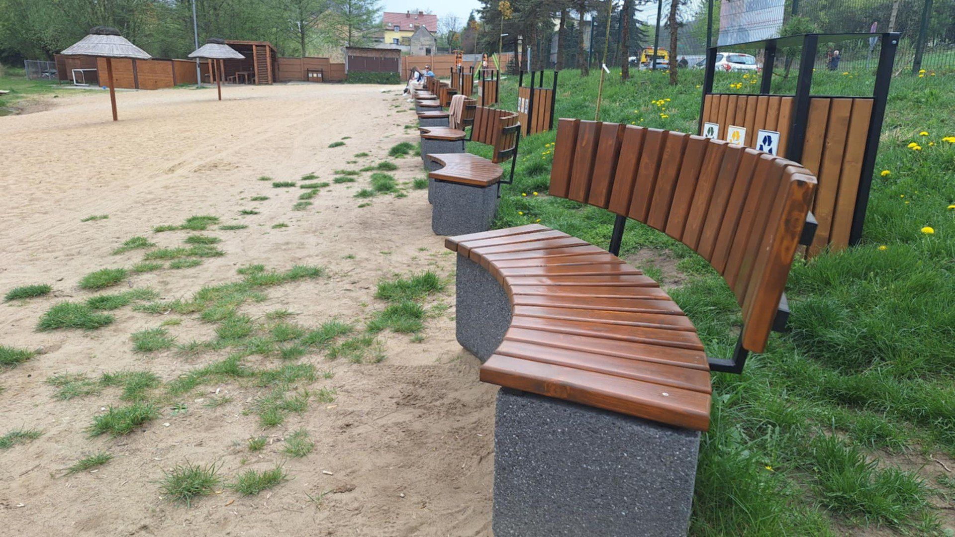 Plaża w Kłodawie - z Gorzowa jest tutaj rzut beretem