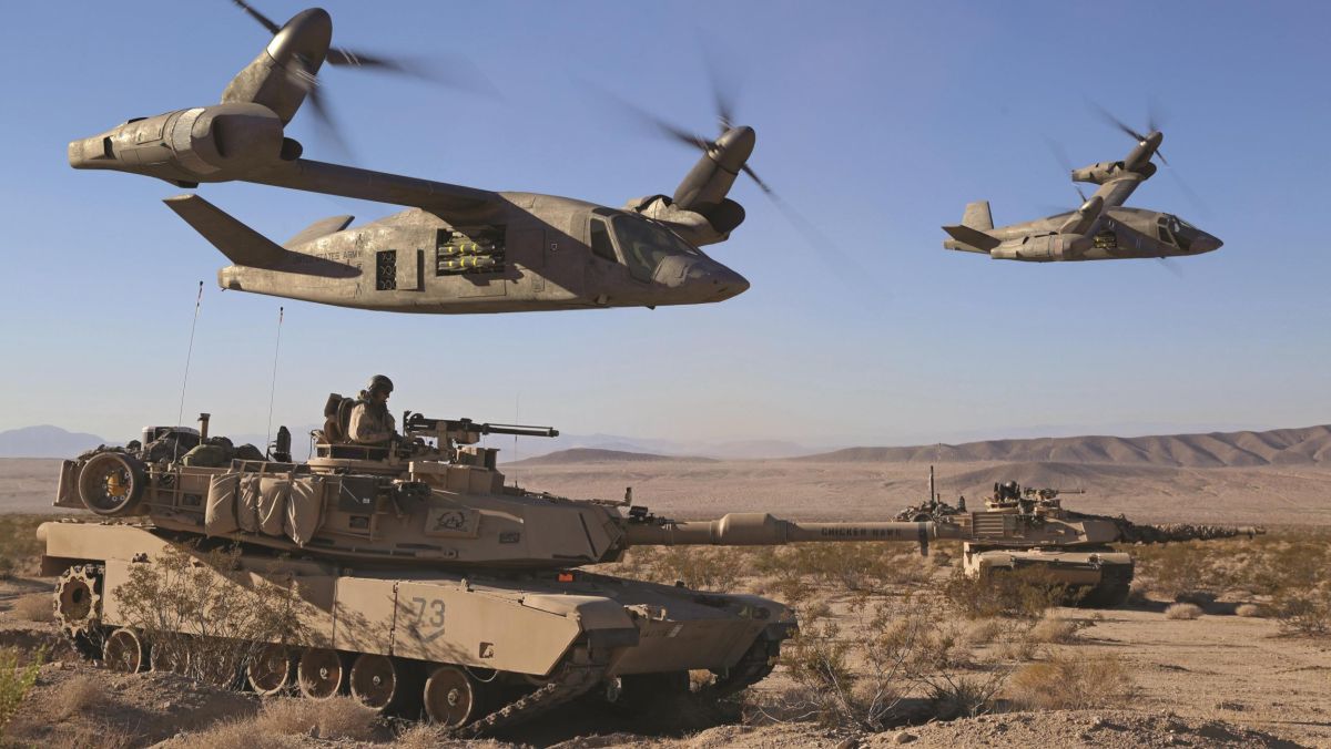 Nowy sprzęt amerykańskiego wojska. Bell V-280 to połączenie śmigłowca i samolotu 3