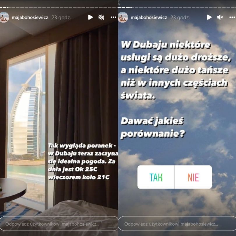 Maja Bohosiewicz przeprowadza się do Dubaju?