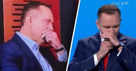 Znaleźli inne nagranie. Zażył "snusa" podczas wywiadu