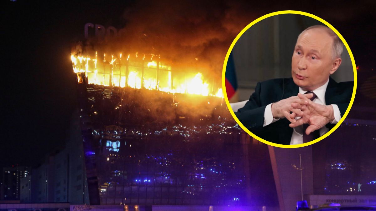 Krwawy atak na obrzeżach Moskwy