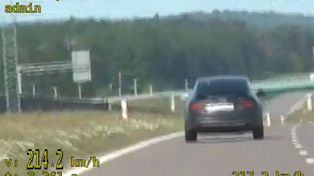 Kierowca audi pędził ekspresówką ponad 200 na godzinę. Został namierzony przez SPEED