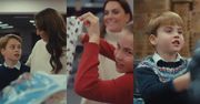 George, Charlotte i Louis pakują prezenty dla potrzebujących rodzin. Rozczulające nagranie z Kate Middleton i jej dziećmi (WIDEO)
