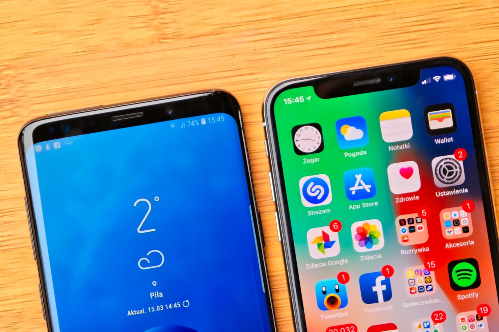 Galaxy S9+ vs iPhone X, czyli Samsung w końcu nauczył się kopiować Apple'a z zachowaniem zdrowego rozsądku 5