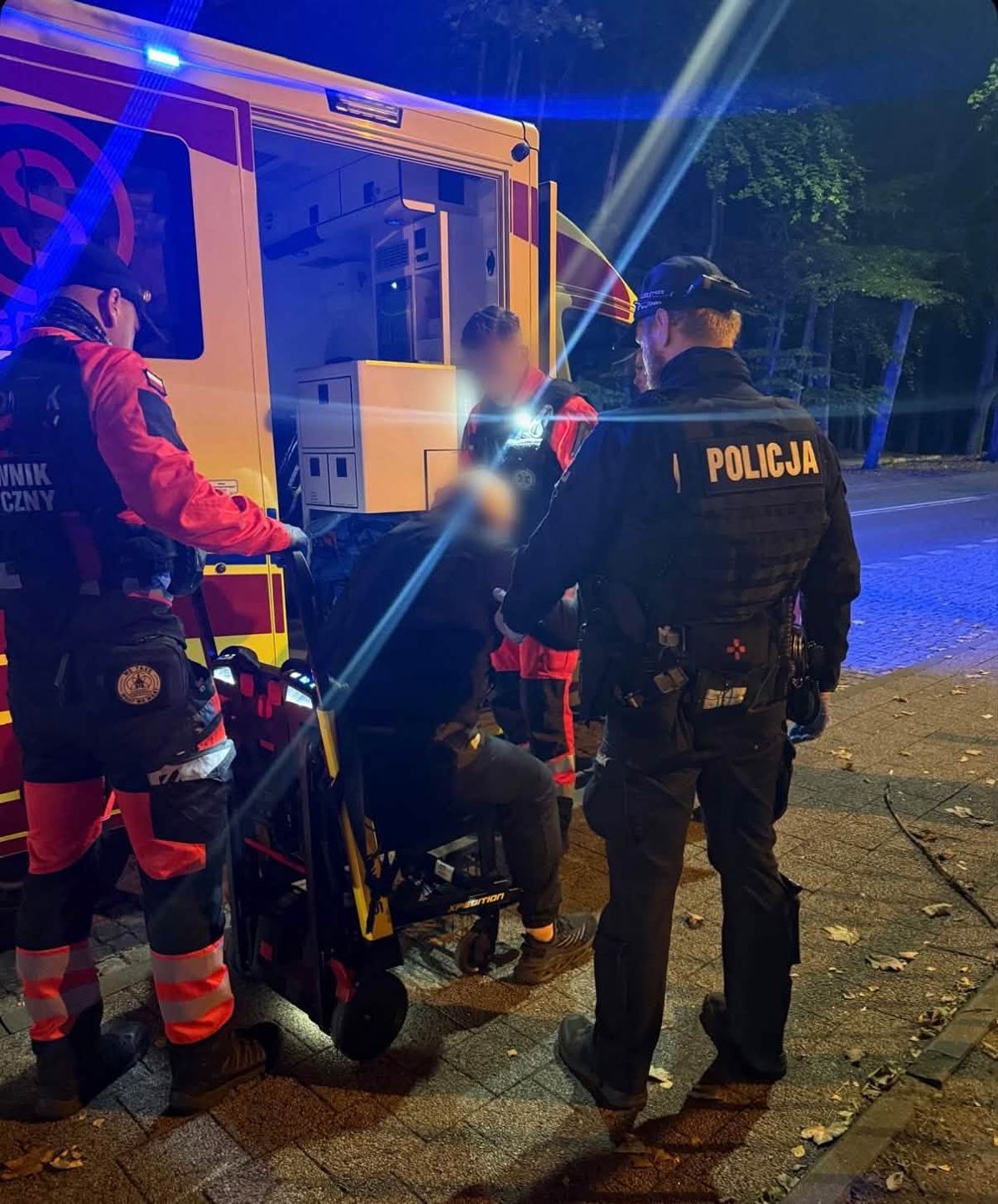 Policja pomogła 53-latkowi