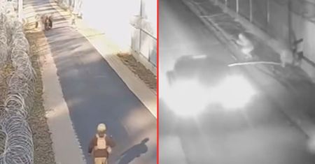 Ponad 100 prób przekroczenia granicy w weekend. Migranci rzucali kolce