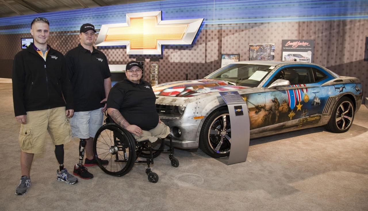 Militarny Chevrolet Camaro sprzedany za 175 tysięcy dolarów