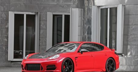Oklejona - Anderson Germany Panamera Turbo Red Race Edition (2011)