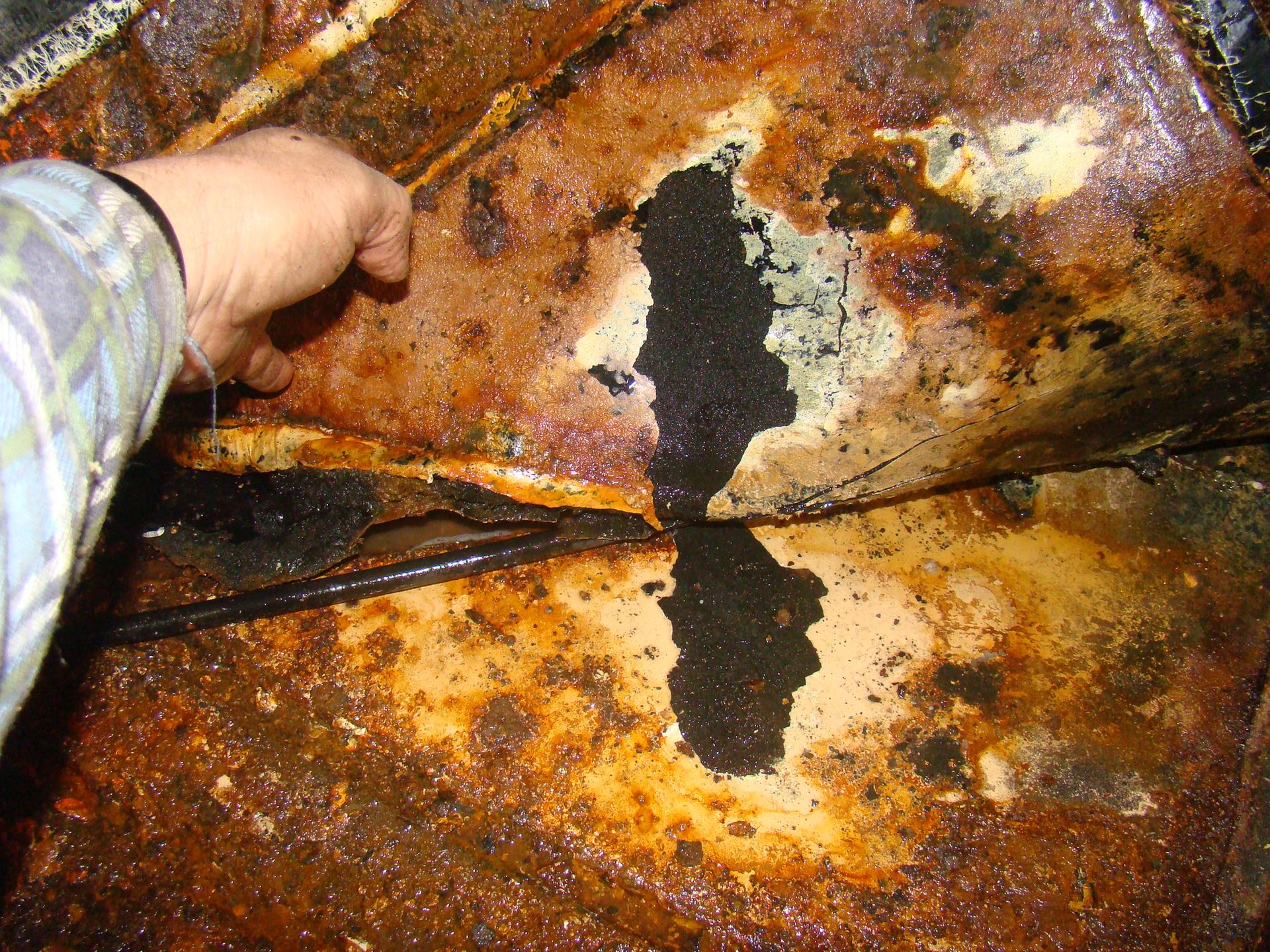 Mercedes 450 SL (R107) - podłoga 8