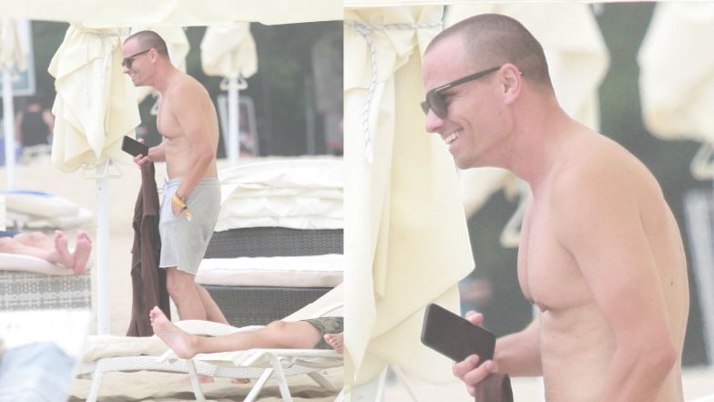 Marcin Hakiel wypoczywa w Sopocie