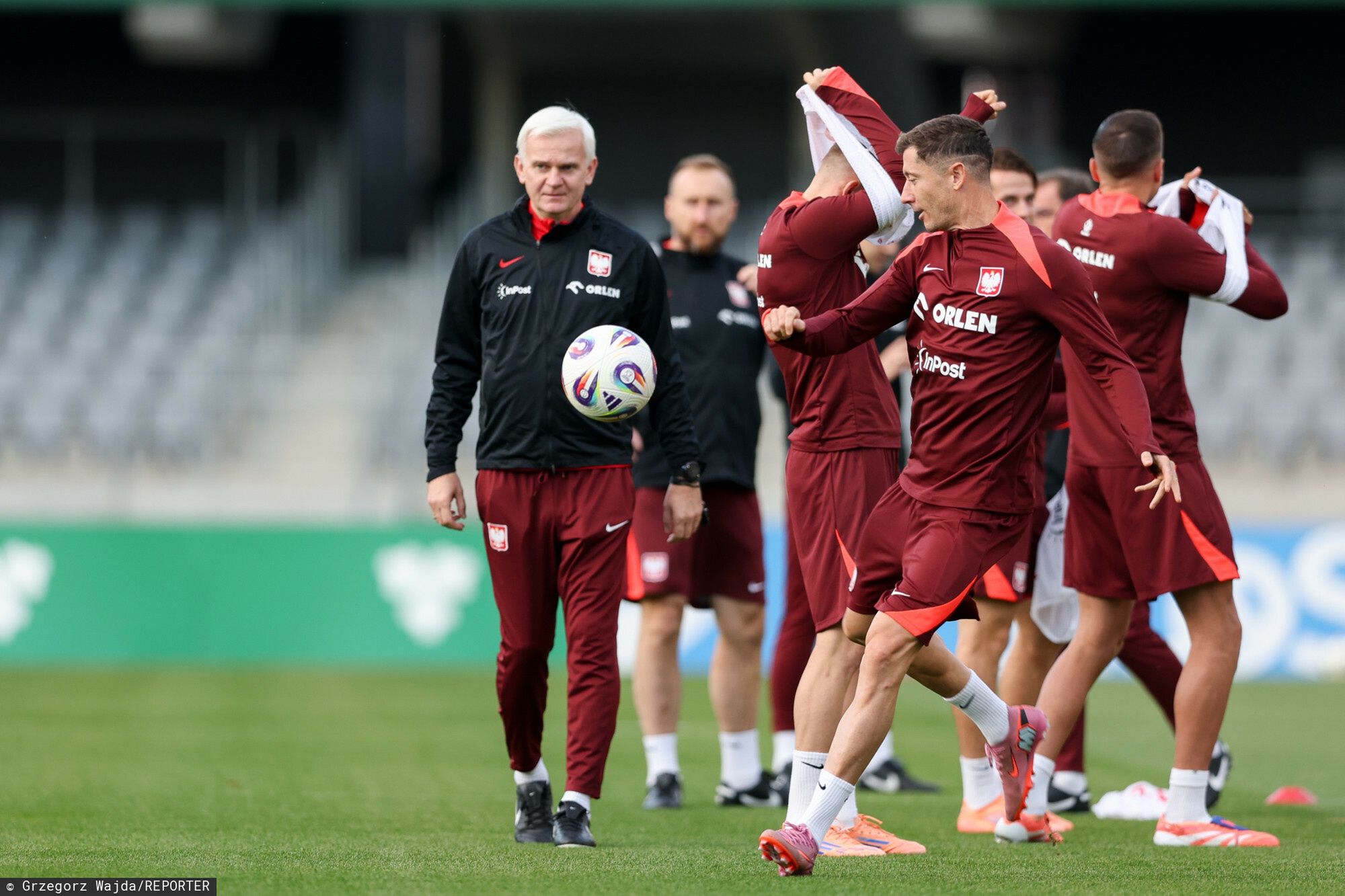 Robert Lewandowski, Jacek Magiera