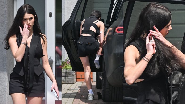 Roksana Węgiel sfotografowana przez stołecznych paparazzi