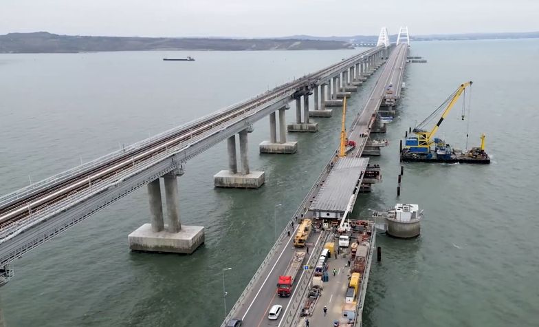 Sąd ukarał firmy, które pomogły w budowie mostu na Krym. "To poważne przestępstwo"