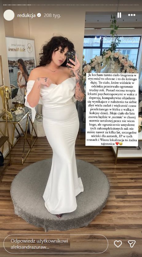 Aleksandra Żuraw kiedyś