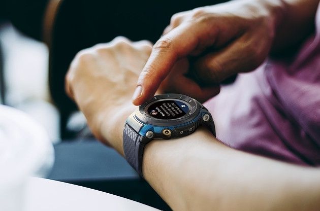 Casio WSD-F30 wiadomość