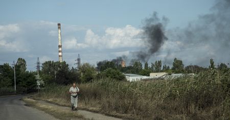 Zakazana amunicja na froncie. Wiatr zwiał chemikalia na Rosjan
