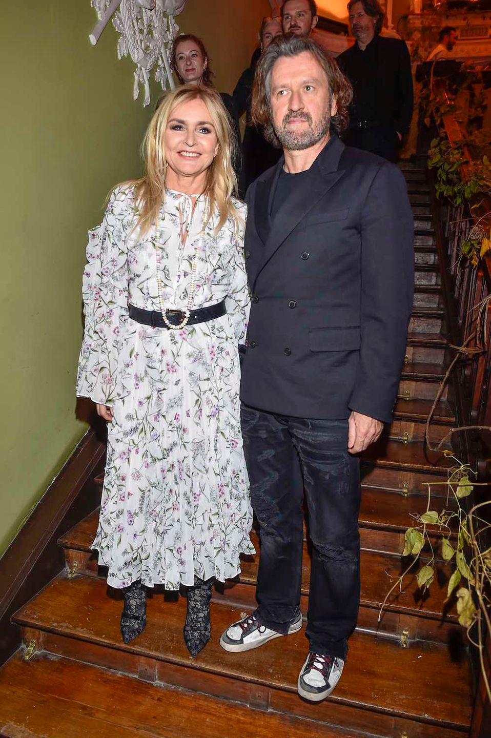 Tomasz Ziółkowski, Monika Olejnik - premiera Vogue Man Polska